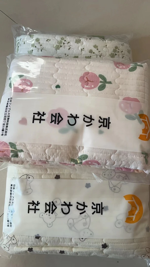 【京かわ会社】四季通用水洗棉床盖90*220cm不挑花色