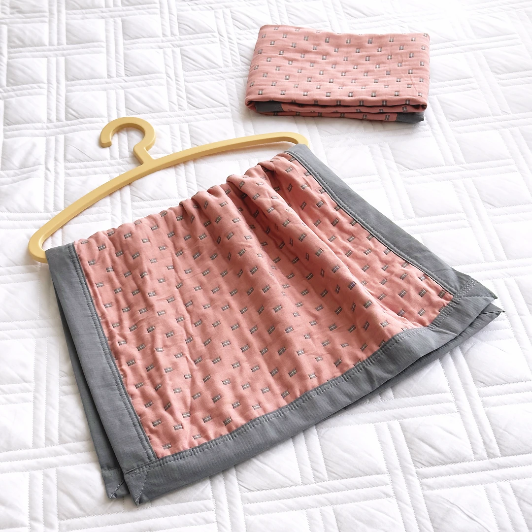 【京かわ会社】高端精梳棉枕巾52*78满天星*粉