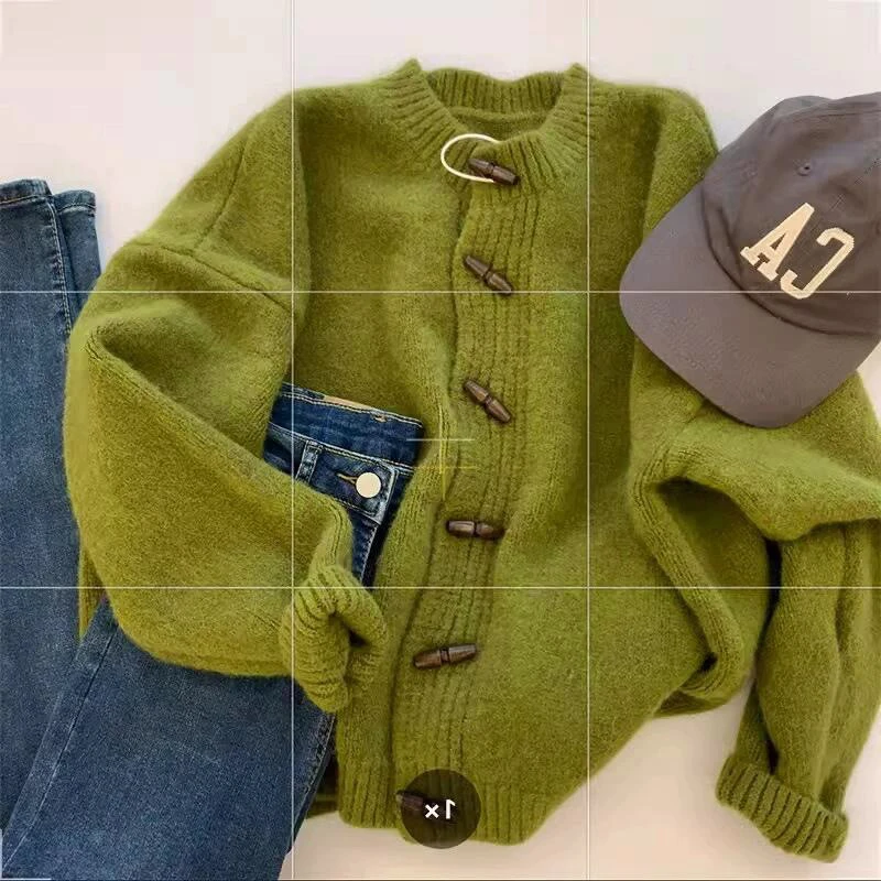 3686气质百搭毛衣针织套头女新款外搭洋气