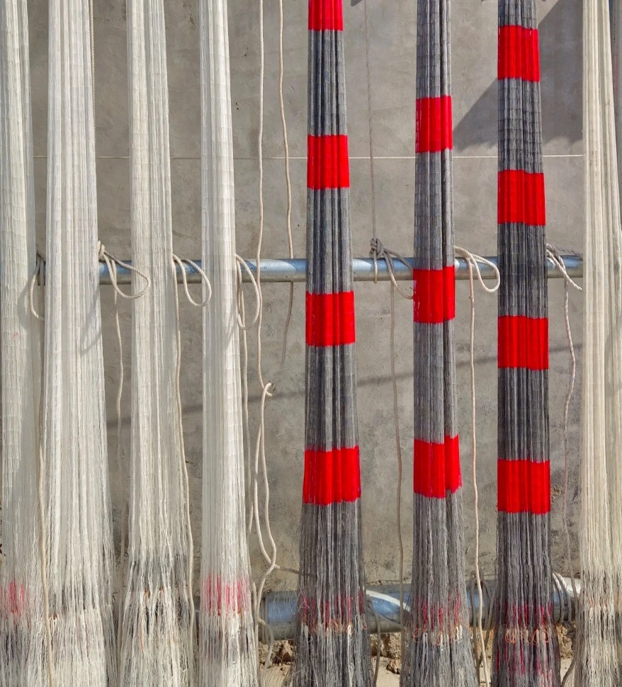 1.5指纯手工编织4编大力马撒网加重铅坠老式传统撒网