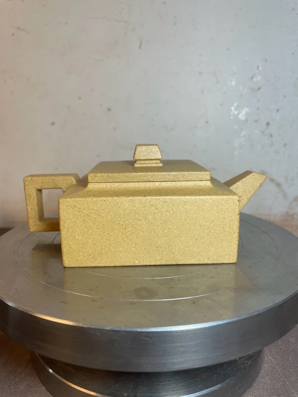 宜兴紫砂壶方山逸士黄龙山原矿黄金段