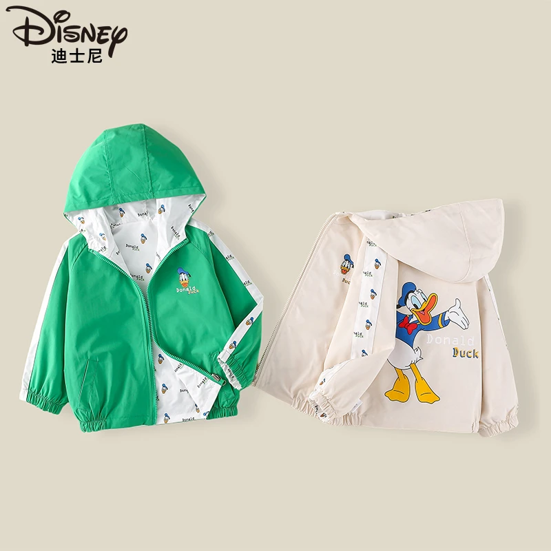 Disney/迪士尼儿童秋装新款双面穿外套春秋宝宝洋气衣服XOE1SW117