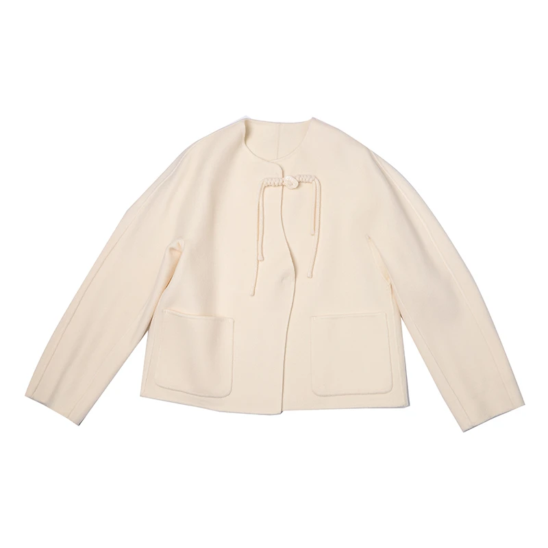 【子溪说衣】小香通勤毛呢短外套 HZWW-23281