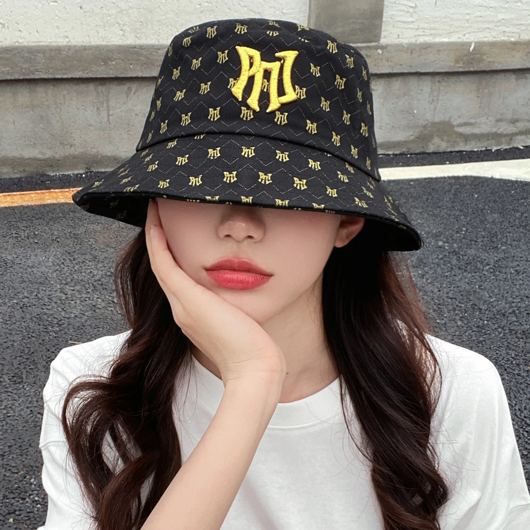 PNJ渔夫帽潮流印花韩版百搭时尚