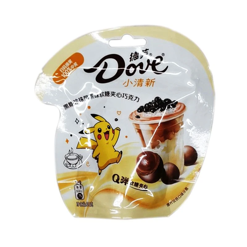 德芙黑糖珍珠奶茶味软糖夹心巧克力30g/袋解馋零食
