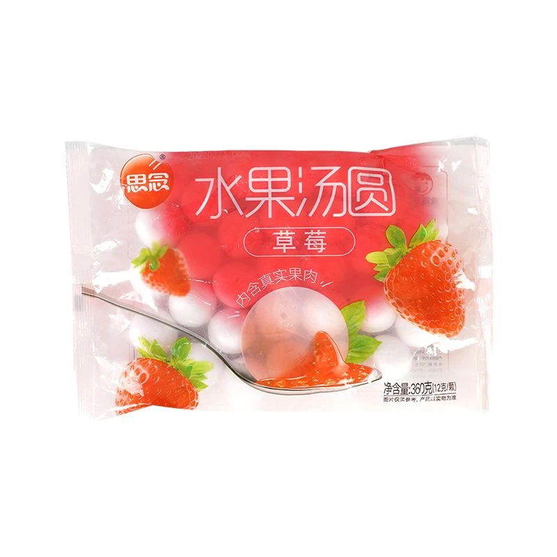 【汤圆很甜，岁岁团圆】思念简装水果汤圆（草莓香橙蓝莓）360g/袋