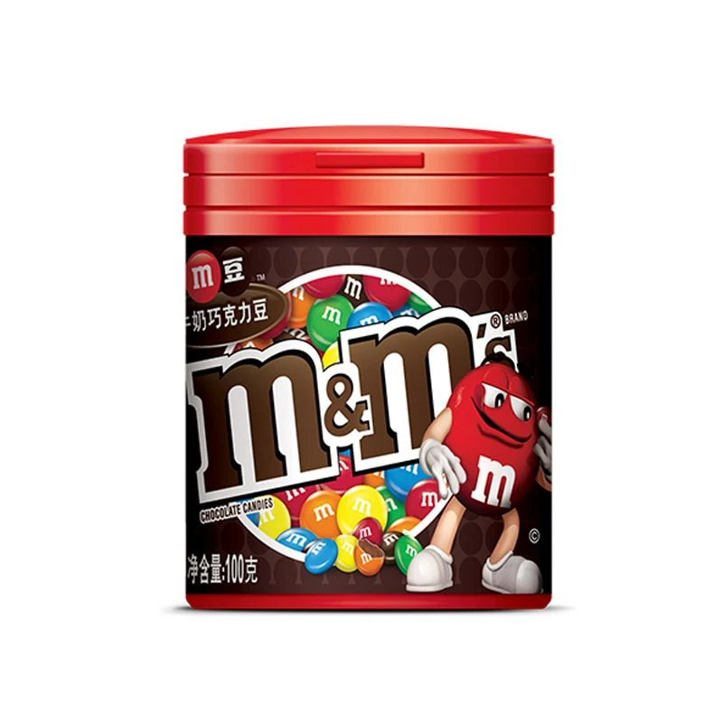 德芙M.MS牛奶巧克力豆100g/瓶