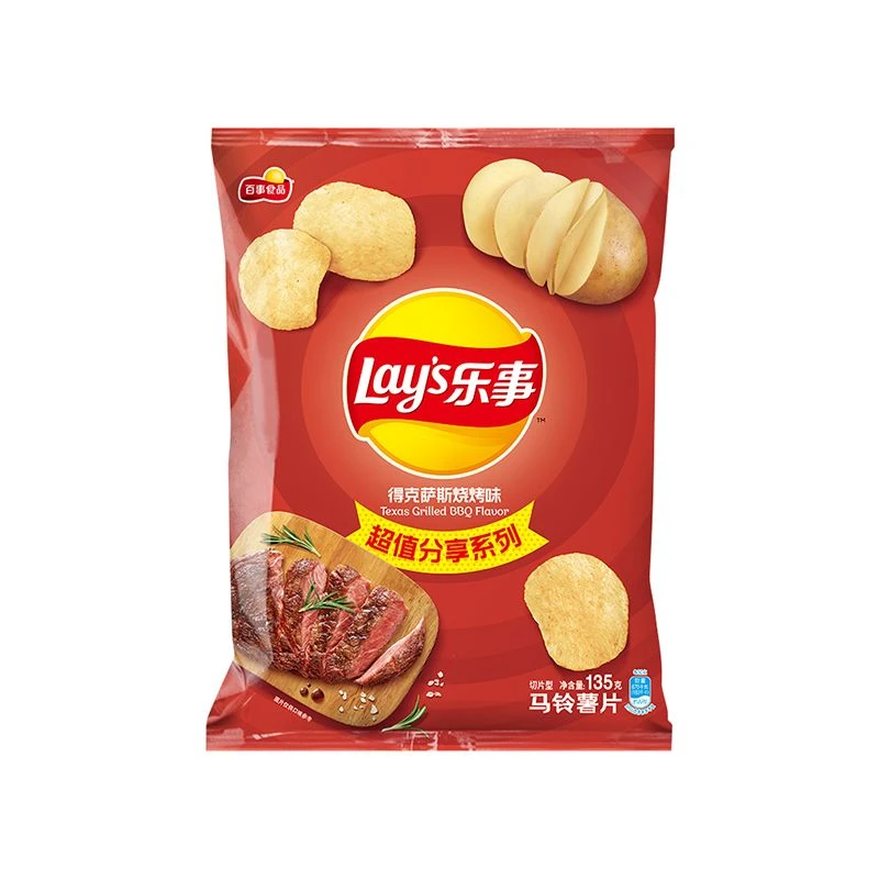 乐事 得克萨斯烧烤味薯片 135g/袋