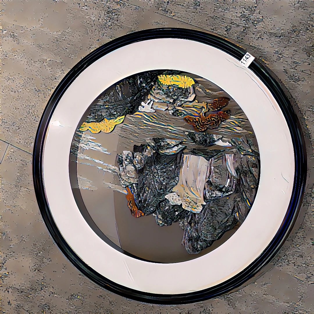 90山水（1143）装饰画客厅玄关走廊挂画书房品牌展示精品物品