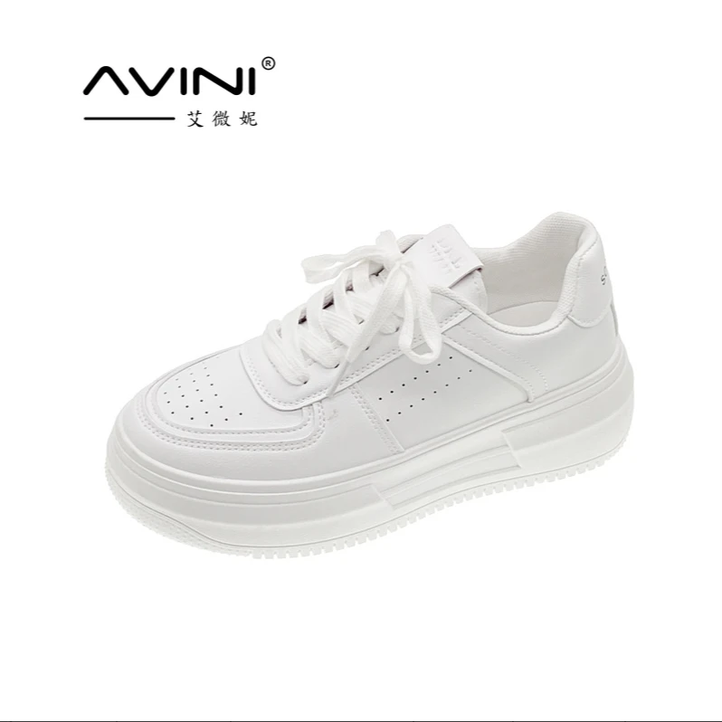 艾微妮-春季女士小白板鞋 轻奢鞋子