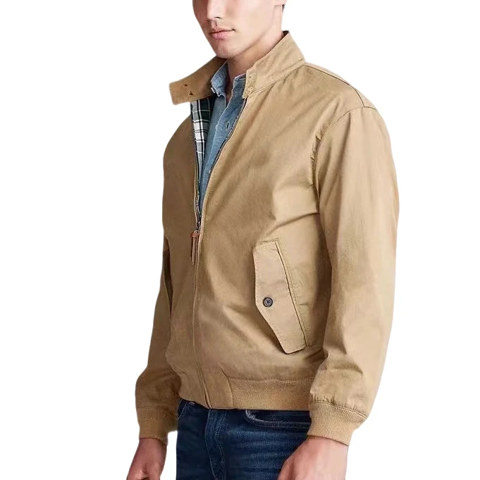 R 男士商务休闲 经典 哈灵顿Harlington 立领拉链款夹克外套 1