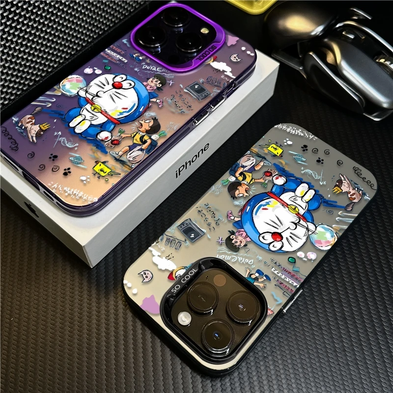 蓝胖子适用苹果16promax手机壳15防摔iPhone13保护套14创意12卡通