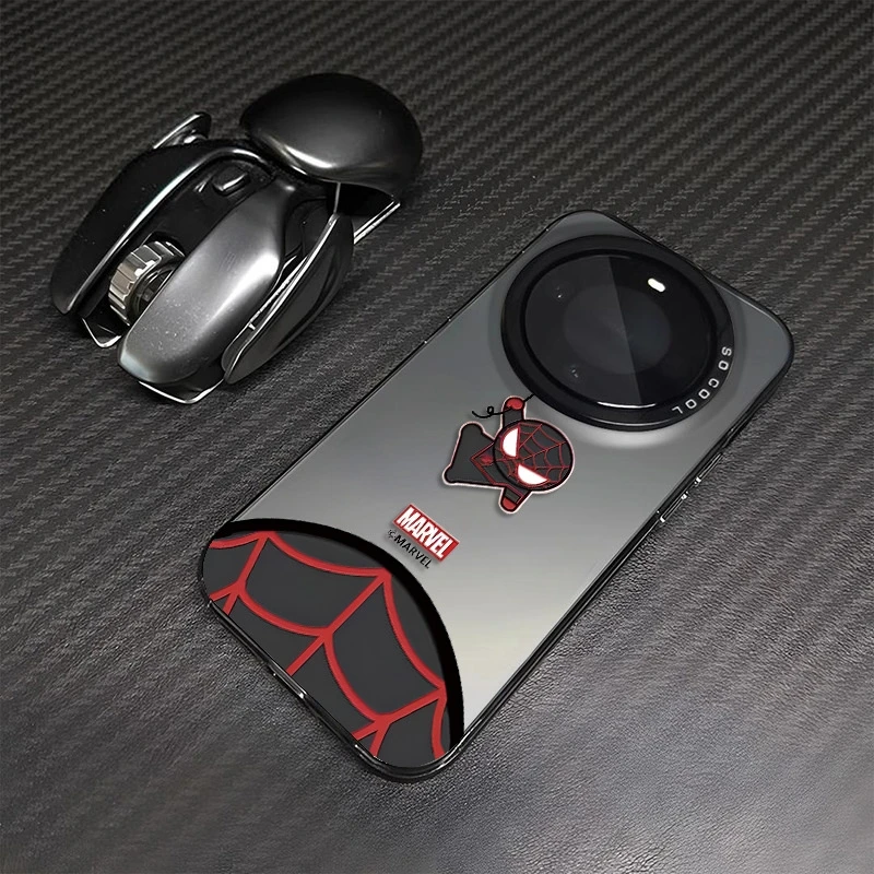 蜘蛛侠适用华为mate60手机壳男卡通个性pura70苹果15Promax创意17