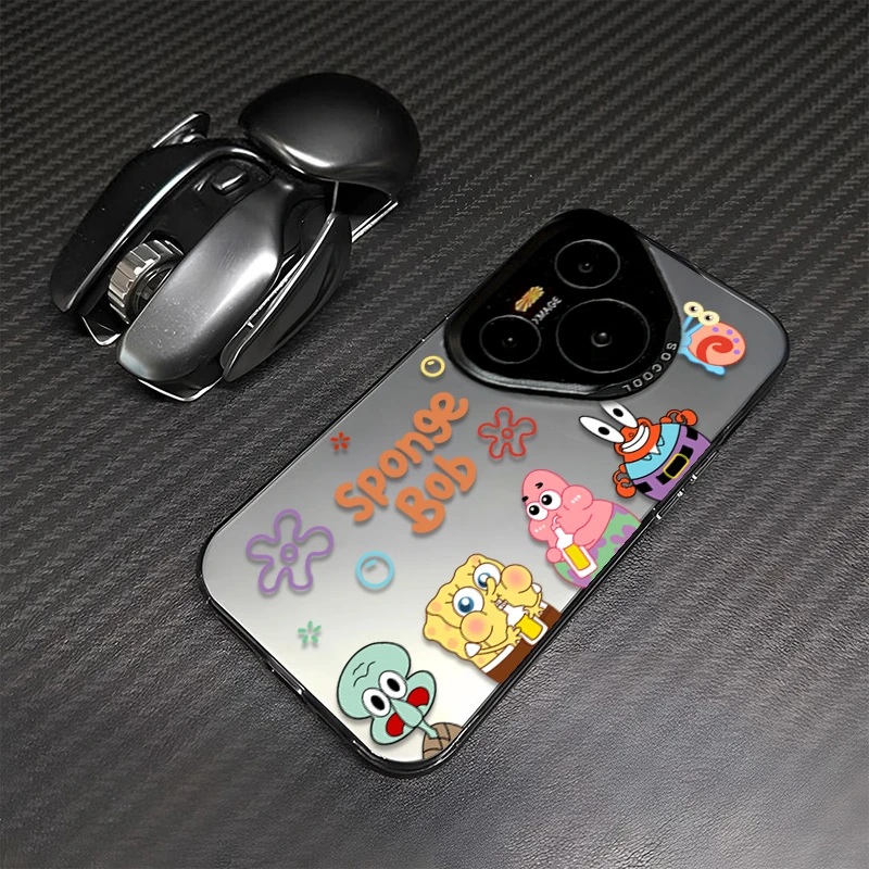 海绵宝宝适用华为pura70手机壳70pro+防摔mate60卡通50创意保护套