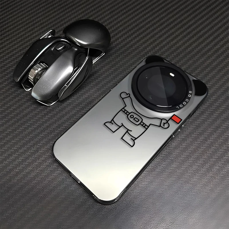 适用于华为MATE70手机壳创意红旗宇航员防摔70PRO新款保护套卡通