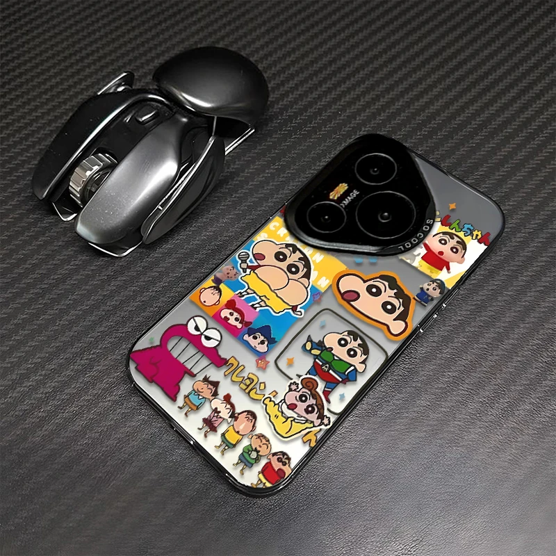 蜡笔小新适用华为pura70手机壳70pro+防摔mate60个性50创意保护套