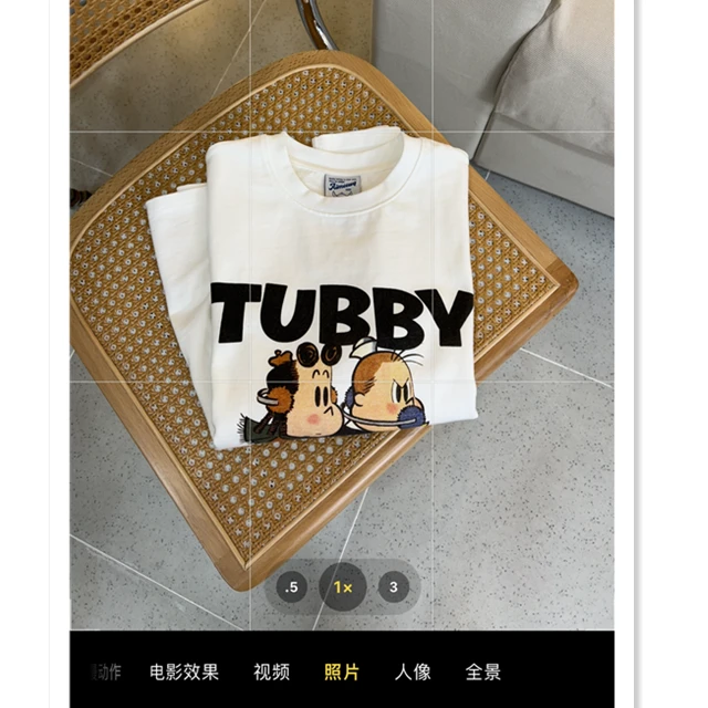 童心~卡通印花T恤 有厚度 秋