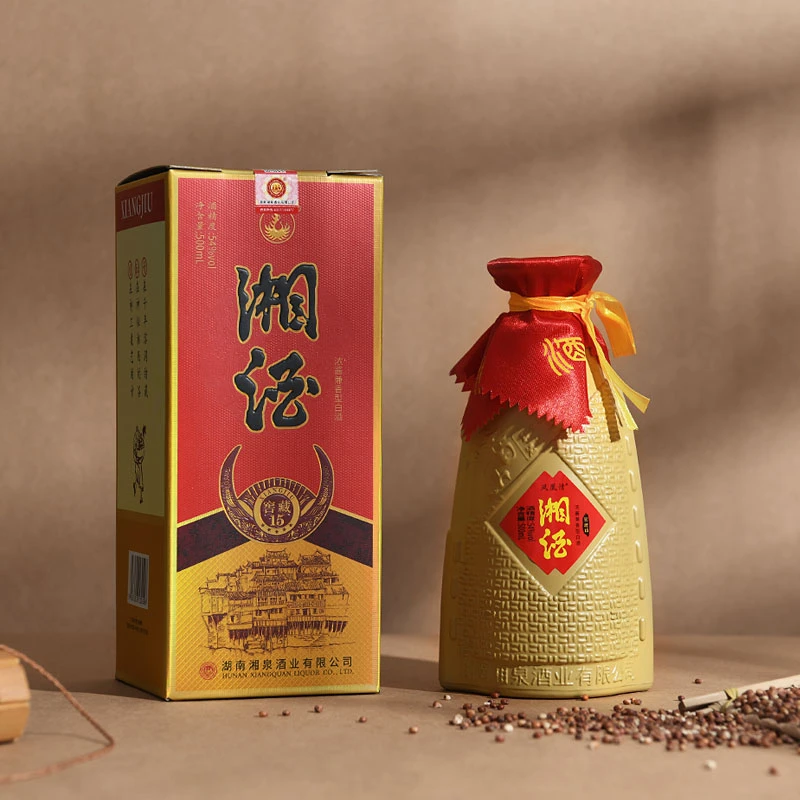 凤凰情【春节酒水节】湘泉酒业兼香型粮食白酒送礼54度500ml