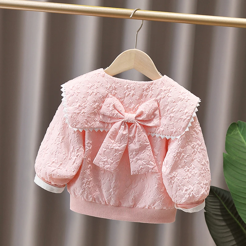 女童秋装外套洋气新款1女宝宝棒球服3-5岁儿童春秋季上衣小童夹克