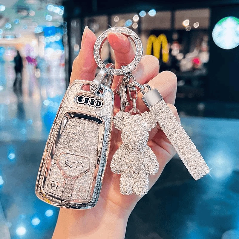 奥迪A4L套2024款Q5L高端A5专用S4女S5高档24车钥匙套保护套