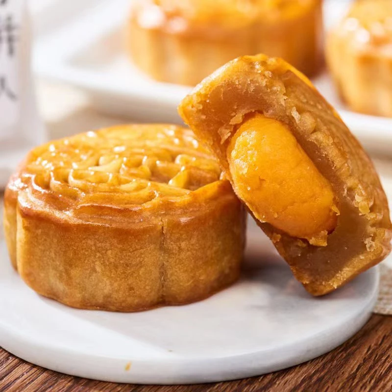 谢亮平莲蓉蛋黄月饼 500g/8个/盒