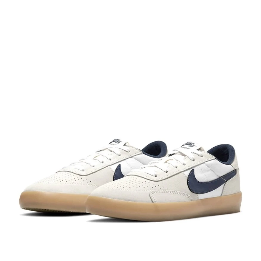 Nike/耐克 Heritage 男款舒适减震防滑休闲板鞋 米白蓝CD5010-102