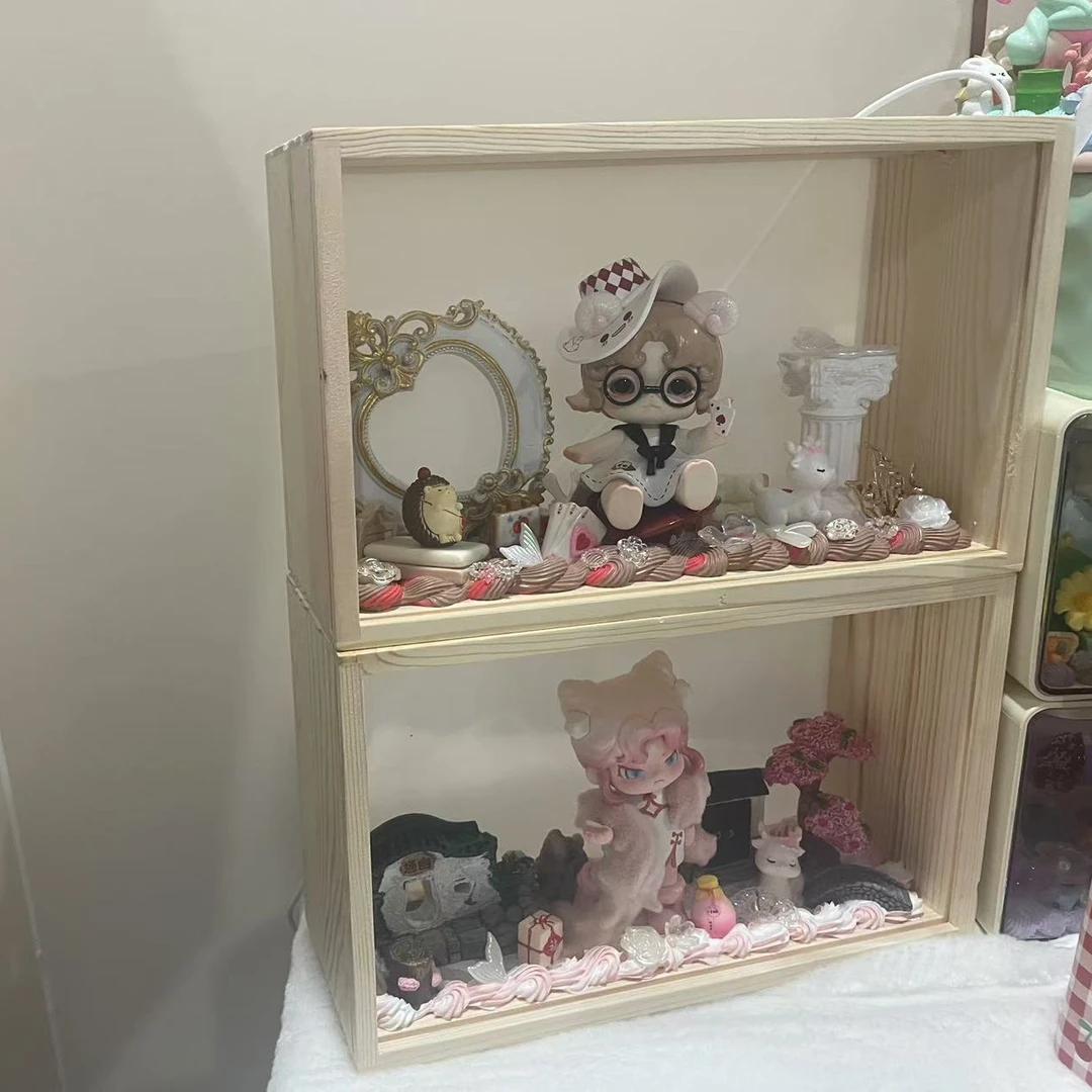 正品潮玩原创手工DIY奶油胶小夜灯，早餐杯，抽纸盒