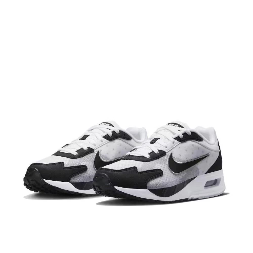 NIKE/耐克男鞋 AIR MAX SOLO  黑白经典复古潮鞋 DX3666-100