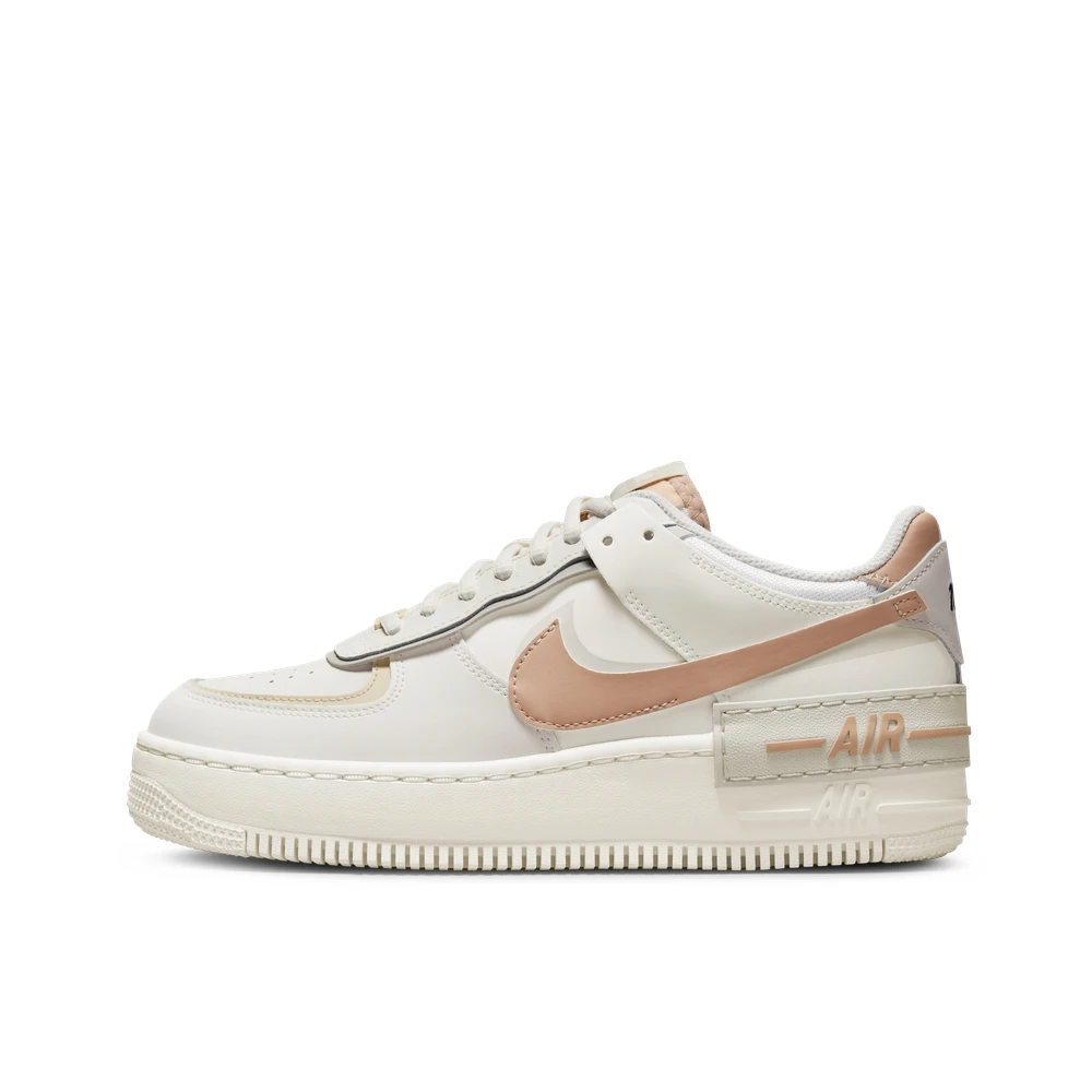 Nike/耐克女子W AF1 SHADOW板鞋 双气垫美拉德鞋子 CI0919-116