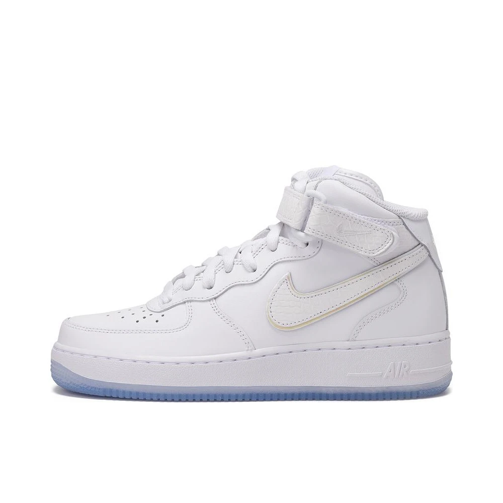 Nike/耐克女款AF1 MID YOD白色经典高帮板鞋FN4274-100