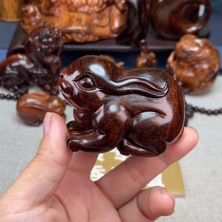 花梨木类案台厂*乐兔子60克