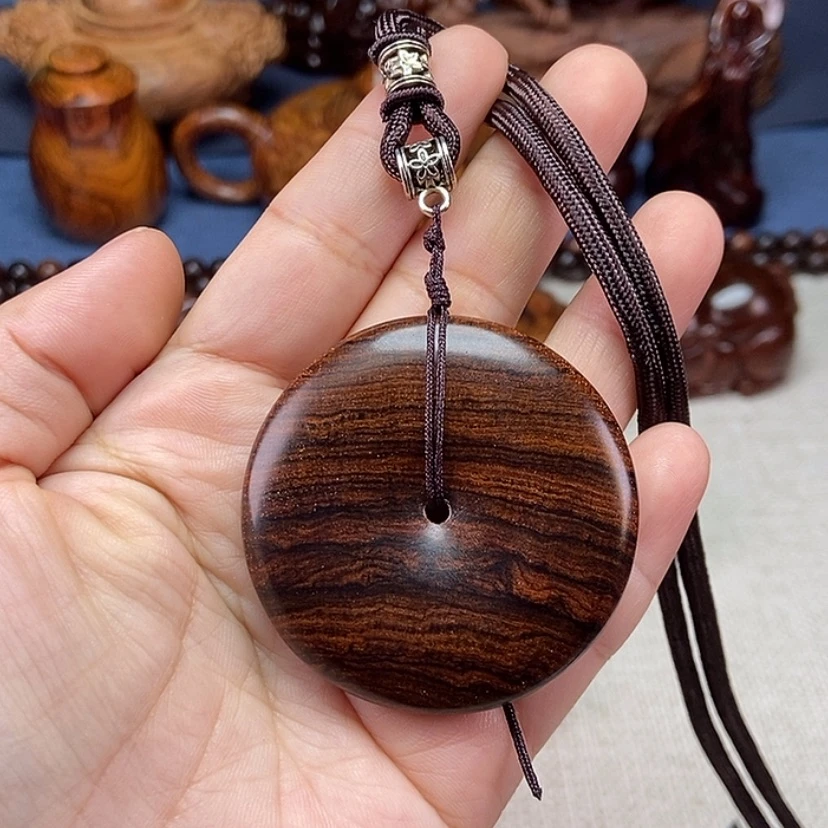 【闪购商品】花梨木类端景台黑*地平安扣