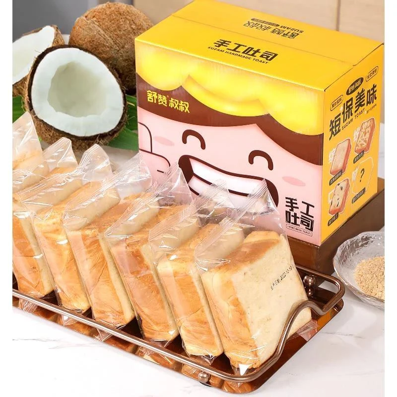 舒赞手工厚切吐司明治切片面包营养早餐手撕代餐儿童零食