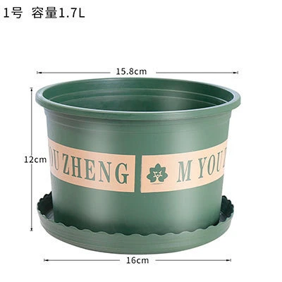 发5个【新款加仑盆】树脂加厚加仑花盆 包邮