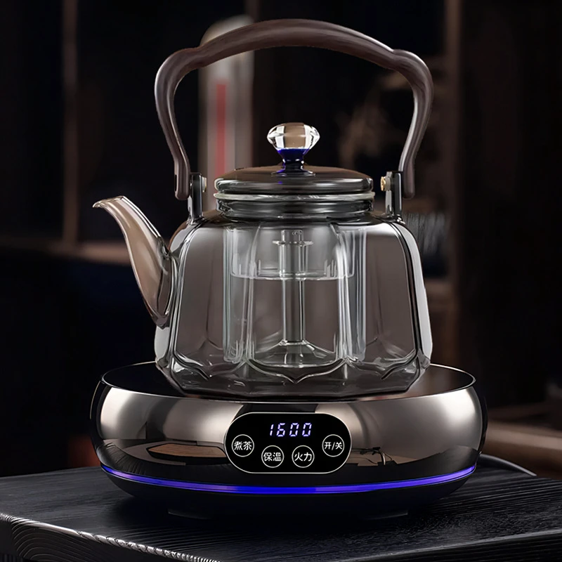 电陶炉煮茶器2025新款玻璃煮茶壶家用小型电热一体烧水泡茶专用炉