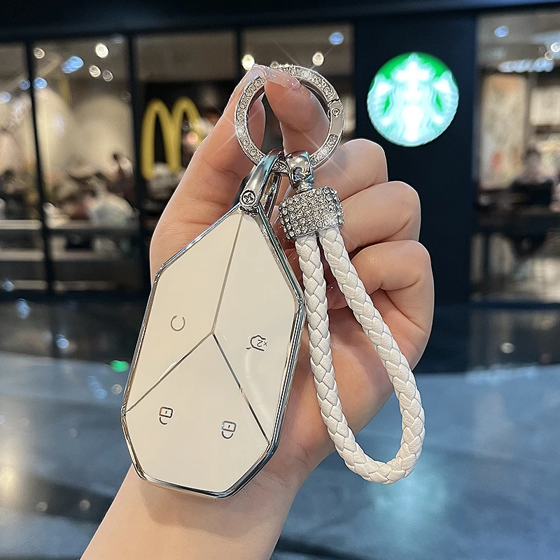 比亚迪方程豹5钥匙套新豹5专用豹五豹8豹3汽车男女士高档保护扣包