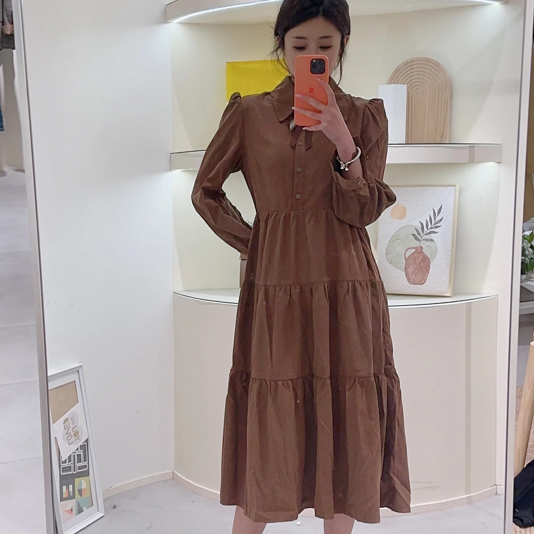 Lagogo/拉谷谷LAGOGO拉谷谷专柜同款高端系列连衣裙时尚百搭气质