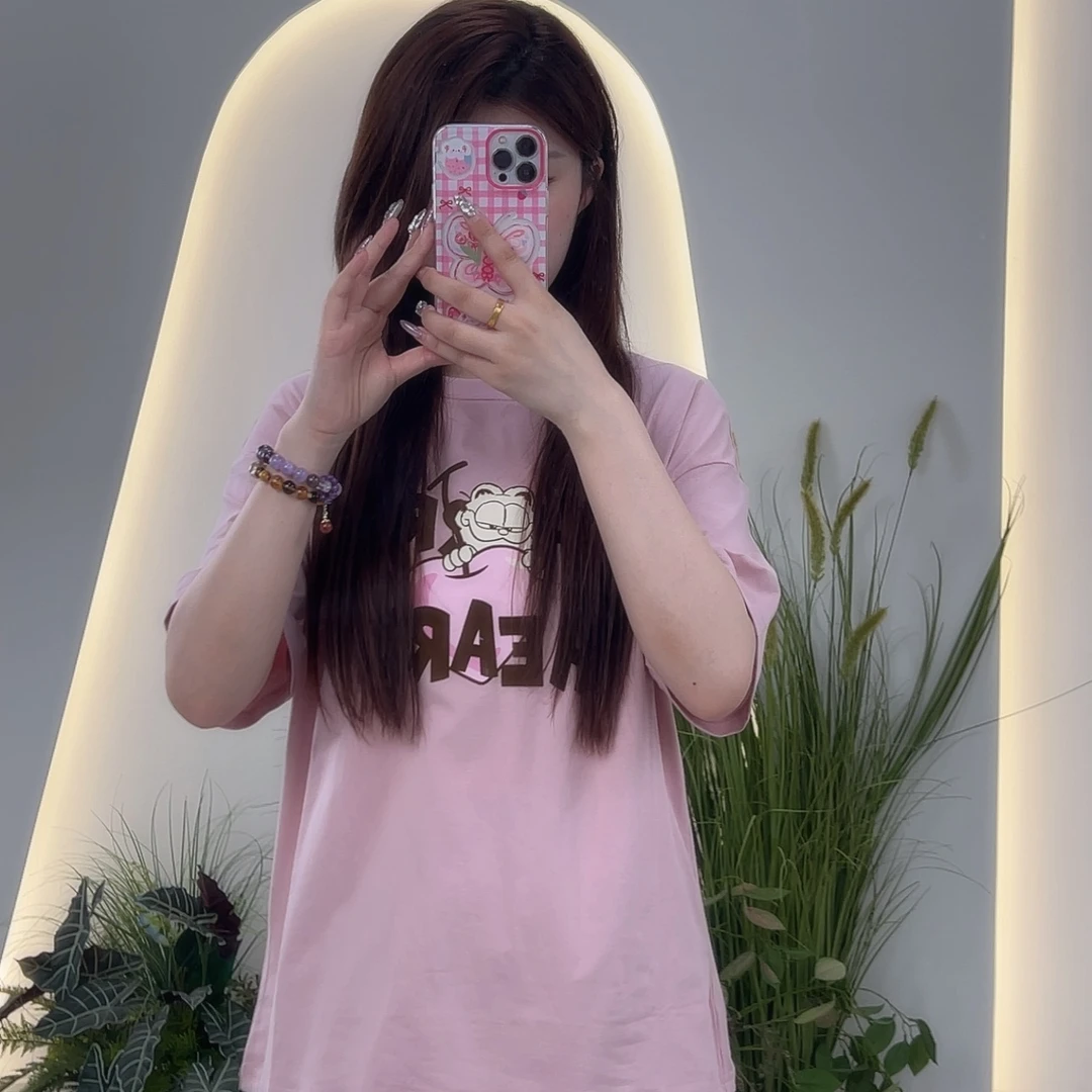 Lagogo/拉谷谷LAGOGO拉谷谷专柜同款半袖女显白夏天