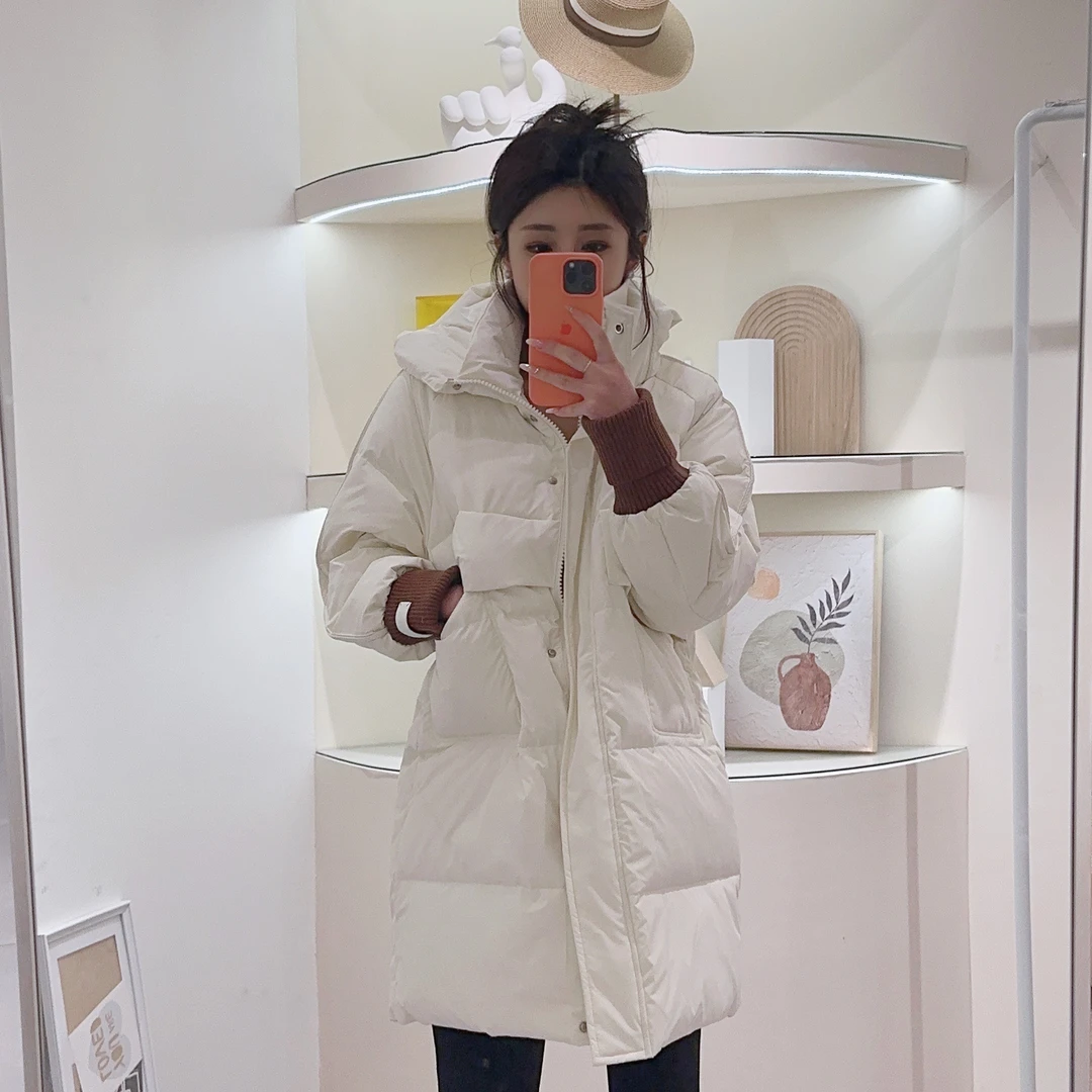 Lagogo/拉谷谷LAGOGO拉谷谷专柜同款90白鸭绒羽绒服时尚百搭保暖