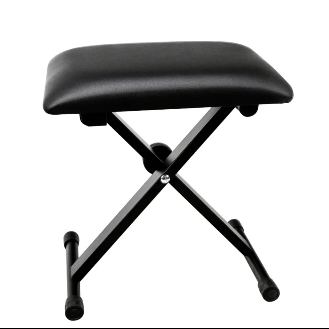 X型折叠琴凳脚凳脚踏凳，加厚可调节皮凳钢琴凳垫脚搁脚凳椅子
