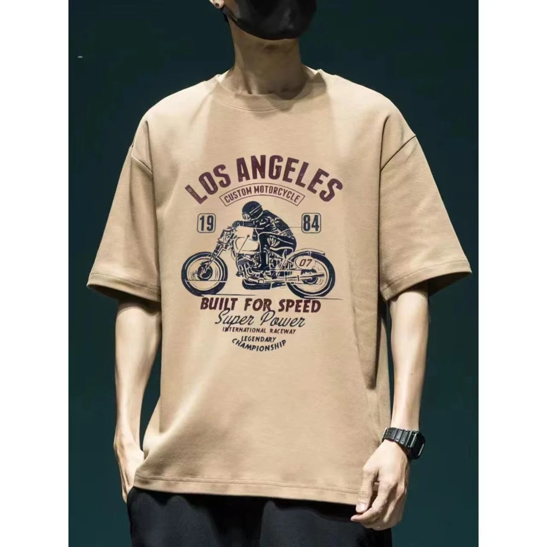 百搭美式纯棉短袖显瘦休闲潮流上衣夏季青少年内搭T恤短袖宽松T恤