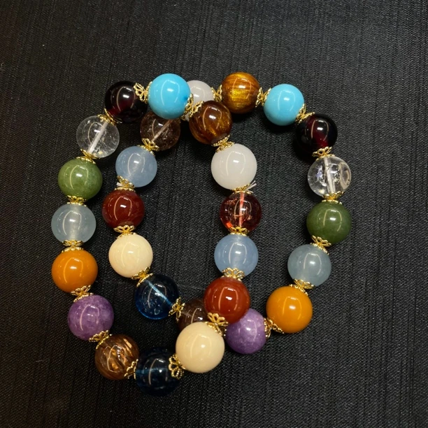 水晶多宝手串12m（单个多样性发货）