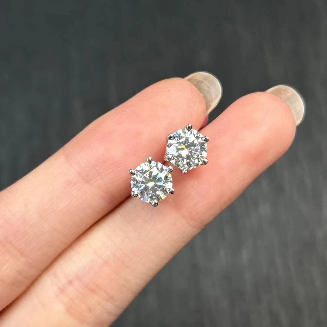 阿鲁沙-矿区高订气质925镀金女神耳饰712银针