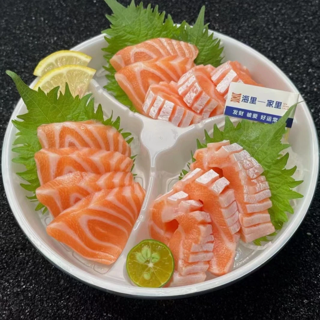 【挪威进口三文鱼】&半肉半腩165g