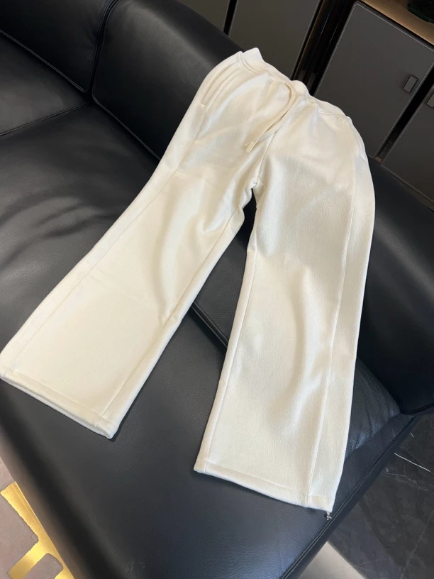 8790加绒加厚休闲裤宽松直筒高街风长裤