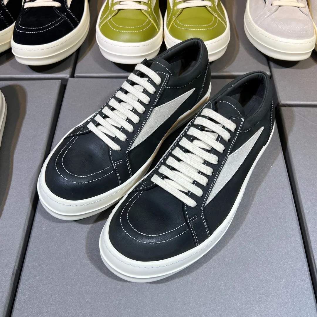 ROMIKON自主低帮休闲鞋男复古街头工装高街真皮男女百搭潮鞋鞋子