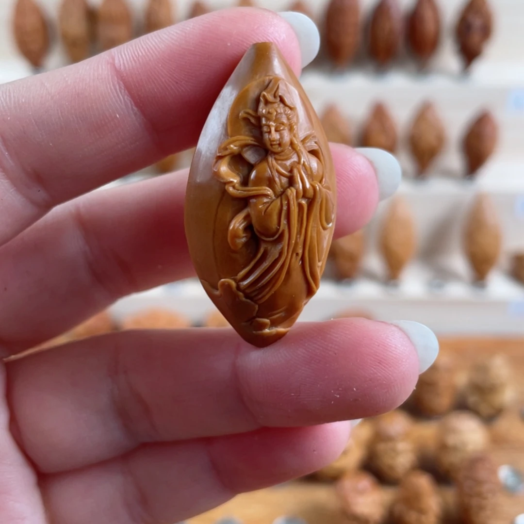 【闪购商品】橄榄核核雕严*