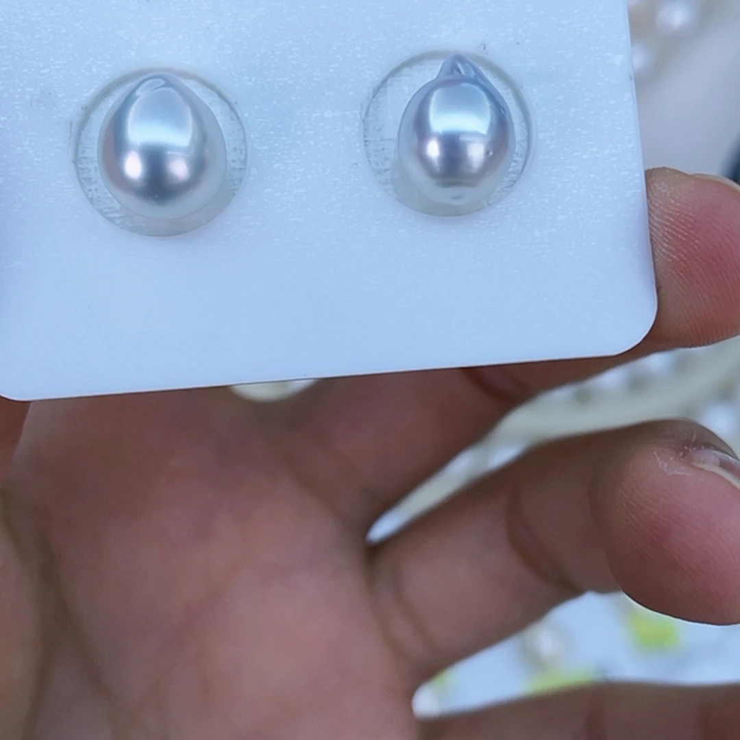 【闪购商品】海水珍珠耳饰未镶嵌t****笑裸珠