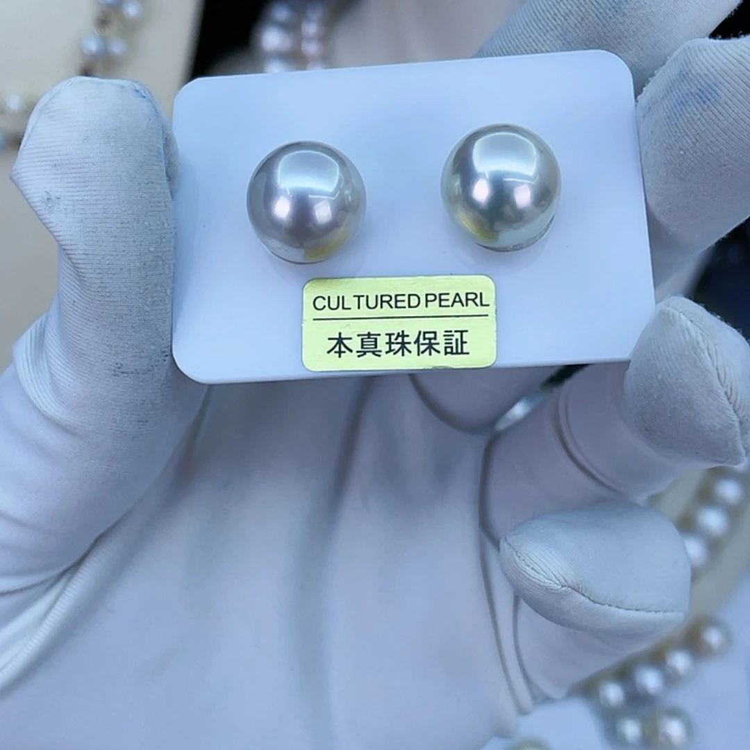 【闪购商品】海水珍珠耳饰未镶嵌V****a