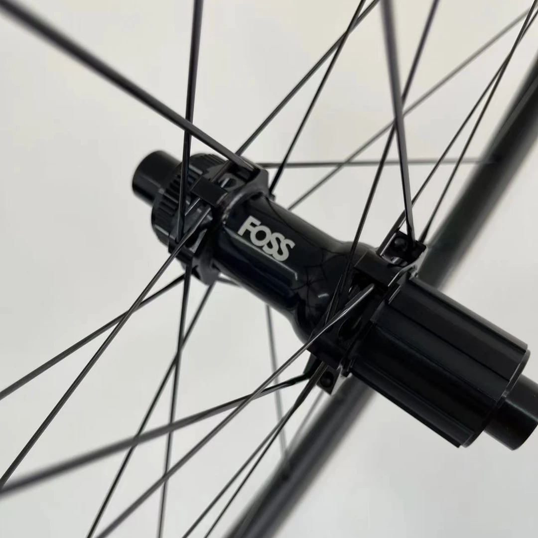 OSFC(欧势)FOSS静音轮组公路自行车碳纤维碟刹圈刹无声静音轮组